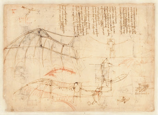 Codex Atlanticus Folio 846 Verso Poster | Leonardo da Vinci Art Print