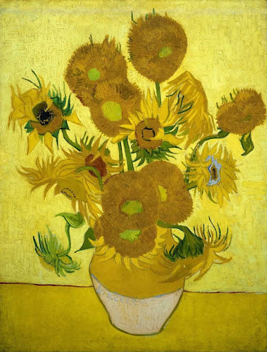 Sunflowers Poster | Vincent van Gogh Art Print (1889)