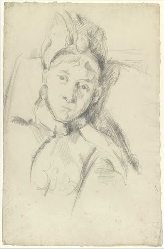 Portrait of Hortense Cézanne Poster | Paul Cézanne Art Print (1881)