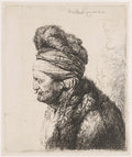 The Second Oriental Head Poster | Rembrandt van Rijn Art Print (1635)