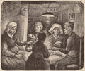 Potato Eaters Poster | Vincent van Gogh Art Print (1885)