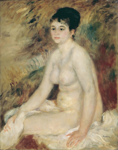 After the Bath Poster | Pierre-Auguste Renoir Art Print (1876)