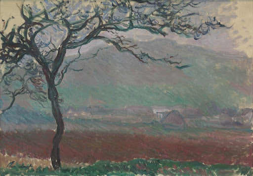 Landscape at Giverny Poster | Claude Monet Art Print (1887)
