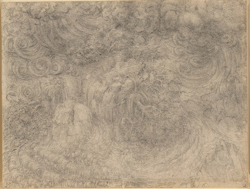 A Deluge VIII Poster | Leonardo da Vinci Art Print (1517)