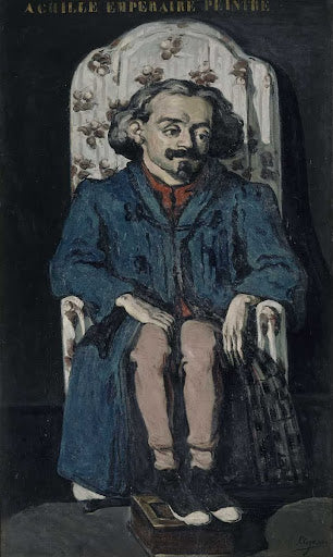 Portrait of Achille Emperaire Poster | Paul Cézanne Art Print (1868)