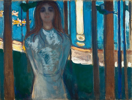 The Voice (Summer Night) Poster | Edvard Munch Art Print (1896)
