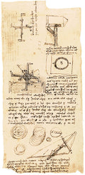 Analysis of Domenico Balestrieri's Perpetual Wheel Poster | Leonardo da Vinci Art Print (1508)