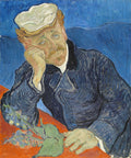 Portrait of Dr Gachet Poster | Vincent van Gogh Art Print (1890)