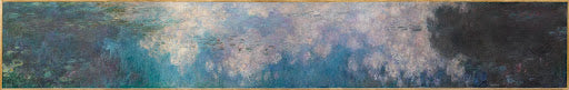 The Water Lilies – The Clouds Poster | Claude Monet Art Print (1915)