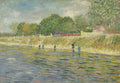 Bank of the Seine Poster | Vincent van Gogh Art Print (1887)