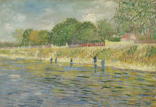 Bank of the Seine Poster | Vincent van Gogh Art Print (1887)