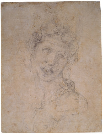 Cleopatra (Verso) Poster | Michelangelo Art Print (1534)