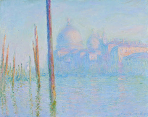 The Grand Canal, Venice Poster | Claude Monet Art Print (1908)