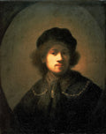Portrait of the Artist as a Young Man Poster | Rembrandt van Rijn Art Print (1630)