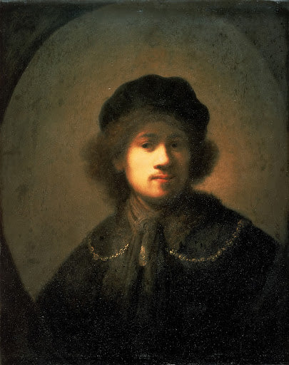 Portrait of the Artist as a Young Man Poster | Rembrandt van Rijn Art Print (1630)