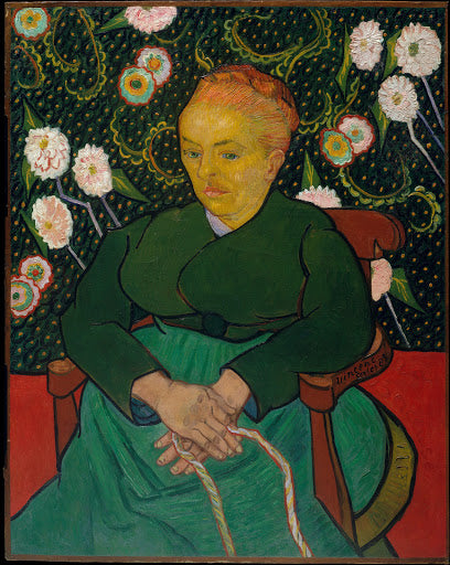 La Berceuse Poster | Vincent van Gogh Art Print (1889)