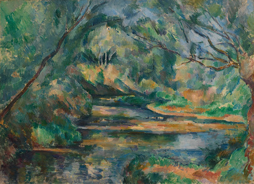 The Brook Poster | Paul Cézanne Art Print (1895)