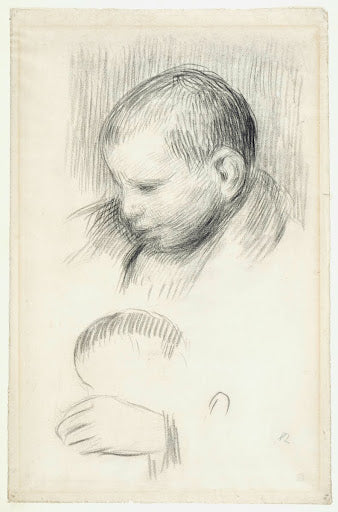 Study of Coco Poster | Pierre-Auguste Renoir Art Print