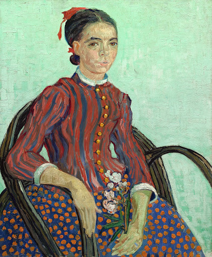 La Mousmé Poster | Vincent van Gogh Art Print (1888)