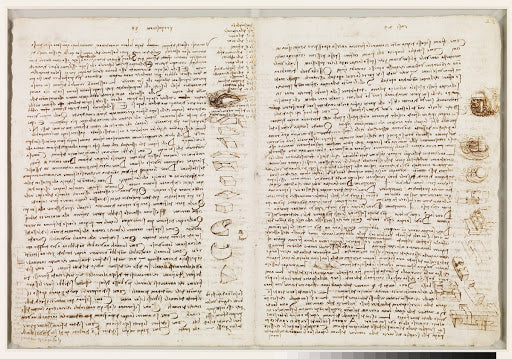 Codex Leicester Folio 15v Poster | Leonardo da Vinci Art Print (1506)