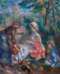 The Apple Seller Poster | Pierre-Auguste Renoir Art Print (1890)
