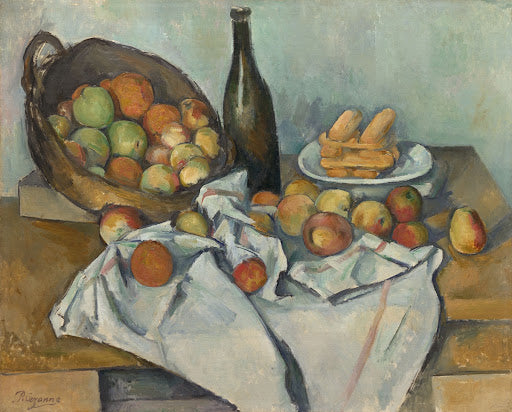 The Basket of Apples Poster | Paul Cézanne Art Print (1893)