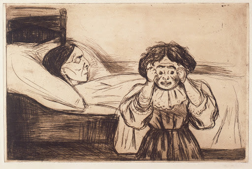 The Dead Mother and Child Poster | Edvard Munch Art Print (1901)