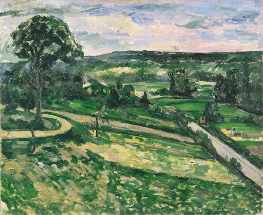 The Tree by the Bend Poster | Paul Cézanne Art Print (1881)