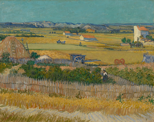 The Harvest Poster | Vincent van Gogh Art Print (1888)