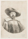 Menasseh ben Israel Poster | Rembrandt van Rijn Art Print (1636)