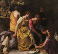 Diana and Her Nymphs Poster | Johannes Vermeer Art Print (1653)