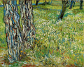 Tree Trunks in the Grass Poster | Vincent van Gogh Art Print (1890)