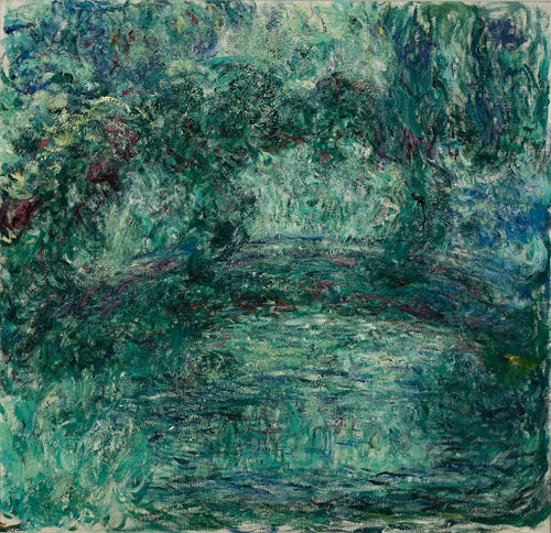 Japanese Bridge over the Water-Lily Pond at Giverny Poster | Claude Monet Art Print