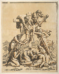 The Descent from the Cross Poster | Ugo da Carpi after Raphael Art Print