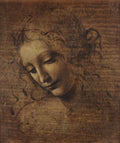 La Scapigliata Poster | Leonardo da Vinci Art Print (1506)