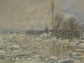The Break-Up of the Ice Poster | Claude Monet Art Print (1880)
