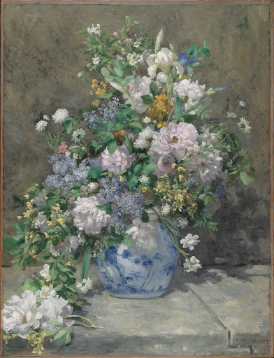 Spring Bouquet Poster | Pierre-Auguste Renoir Art Print