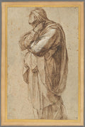 Study of a Mourning Woman Poster | Michelangelo Art Print (1500)