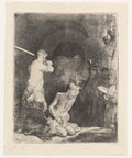 The Beheading of St John the Baptist Poster | Rembrandt van Rijn Art Print (1640)