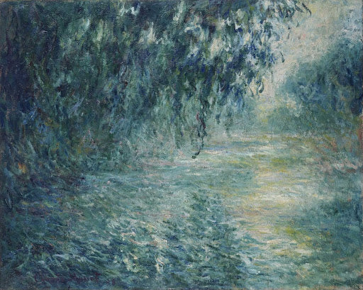 Morning on the Seine Poster | Claude Monet Art Print (1898)