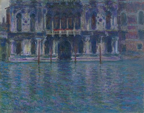 The Palazzo Contarini Poster | Claude Monet Art Print (1908)