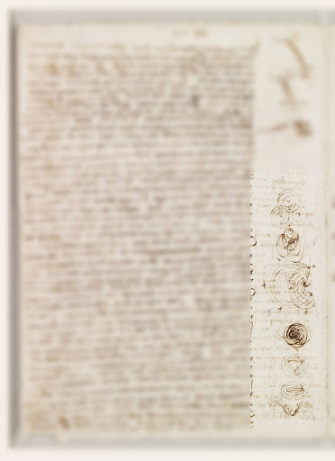Codex Leicester Folio 14v Poster | Leonardo da Vinci Art Print (1506)