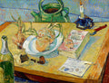 Still Life with a Plate of Onions Poster | Vincent van Gogh Art Print (1889)