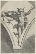 Mercury Descending from the Sky Poster | After Raphael Art Print (1517)