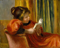 Girl Reading Poster | Pierre-Auguste Renoir Art Print (1890)