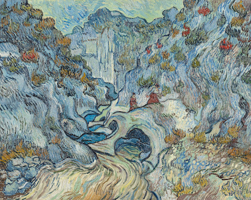 The Ravine (Les Peiroulets) Poster | Vincent van Gogh Art Print (1889)