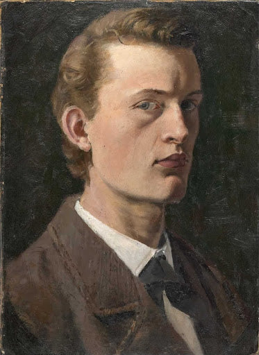 Self-Portrait Poster | Edvard Munch Art Print (1882)
