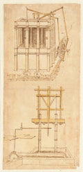 Codex Atlanticus Folio 1099 Recto Poster | Leonardo da Vinci Art Print