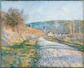The Road to Vétheuil Poster | Claude Monet Art Print (1879)