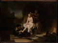 The Toilet of Bathsheba Poster | Rembrandt van Rijn Art Print (1643)